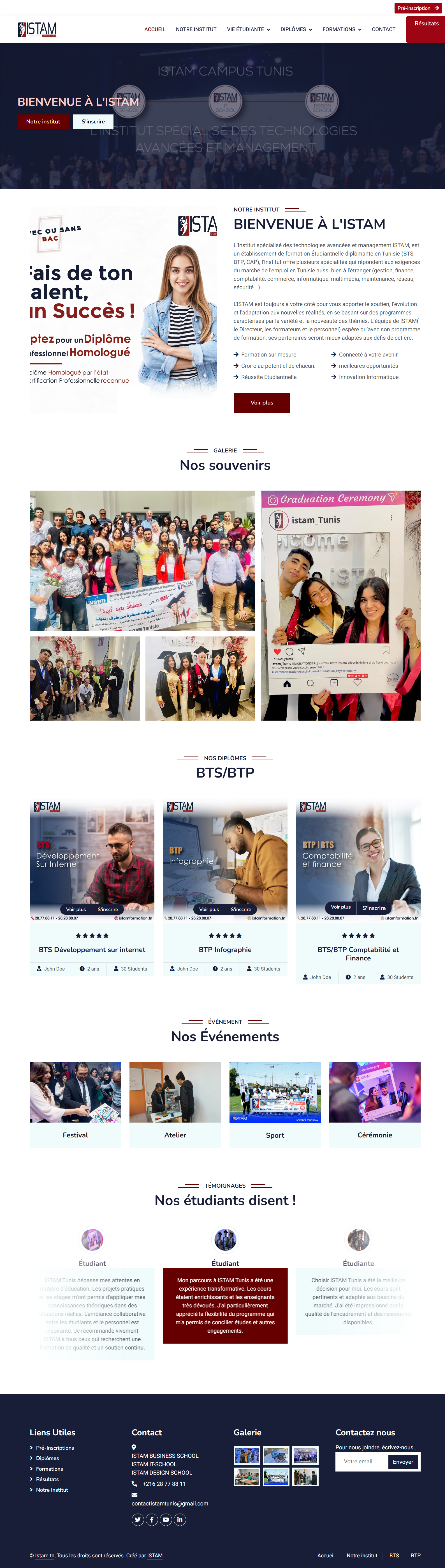 Site ISTAM